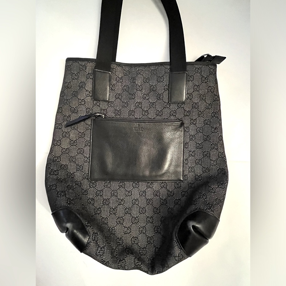 Gucci vintage GG monogram large tote bag